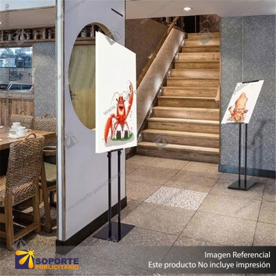 SOPORTE UNIVERSAL ARTE MEDIDA AJUSTABLE 58 CMS A 100 CMS (C5)